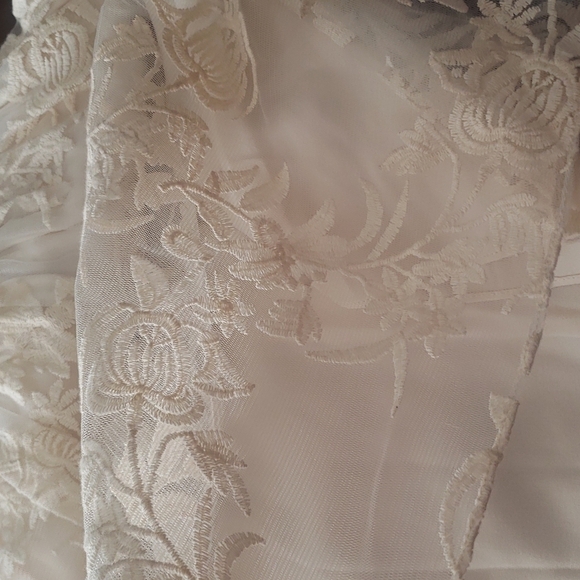 2X HP. ALICE And Olivia Darcy Lace Layover Dress - Picture 12 of 13